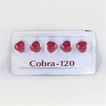 Cobra 120 Tablets: Effective Sildenafil for ED